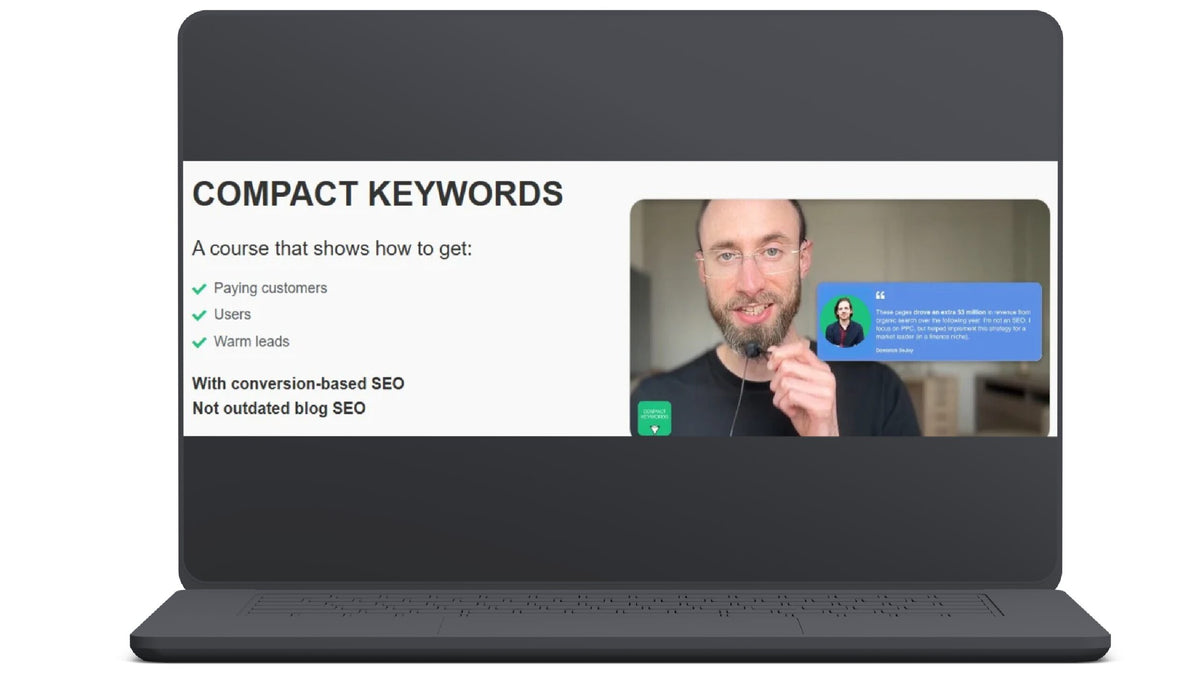 Edward Sturm - SEO Compact Keywords Top Course