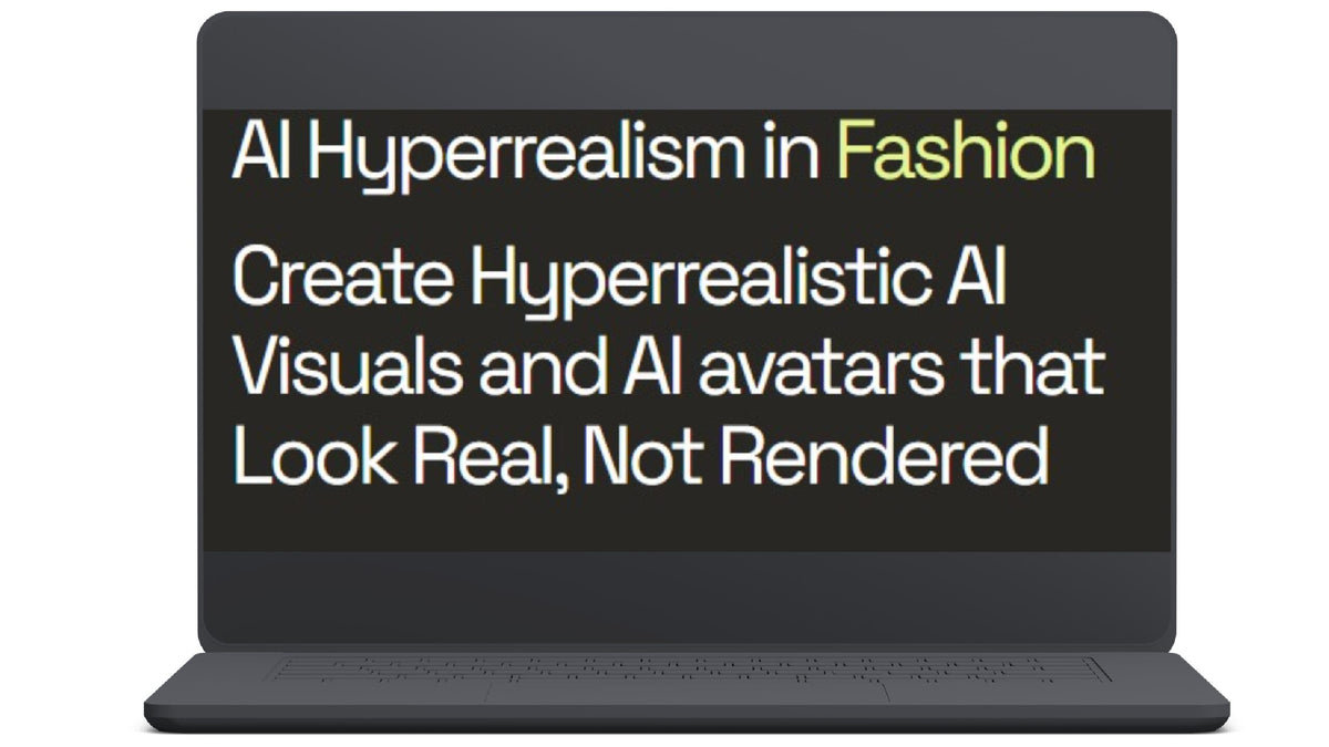 Olska Green - AI Hyperrealism in Fashion Workshop